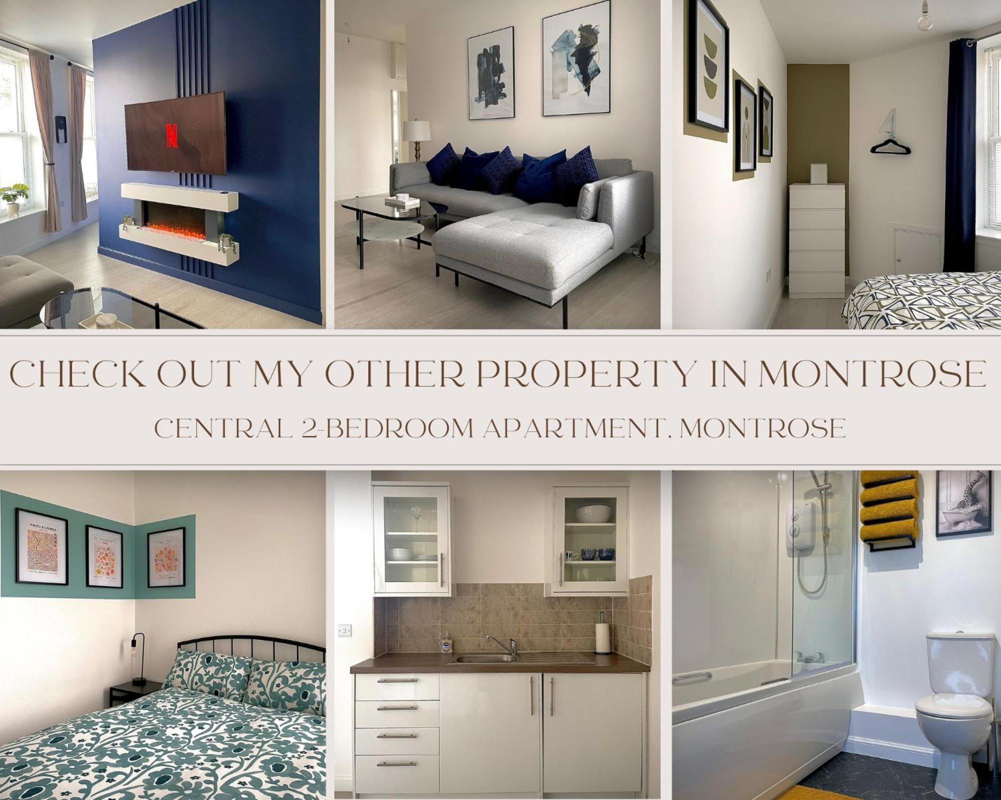 Bright 2-Bedroom Apartment With Parking In Montrose Exterior foto